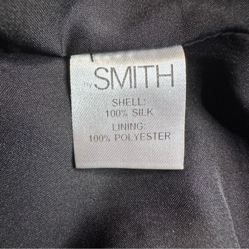 Smith New York Sz 4 Silk Dress Vintage Made USA Clueless Authentic 90s Y2K EUC - Picture 7 of 13